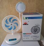 Rechargeable Fan with LED Light