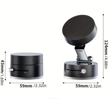 Vacuum Magnetic Suction Phone Holder